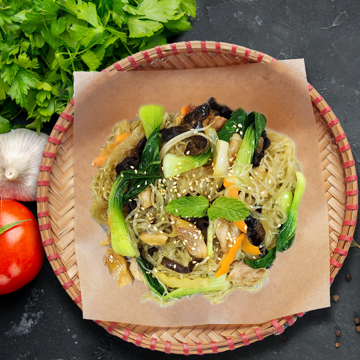 C11. Mien Xao Ga - Chicken Fried Glass Noodle