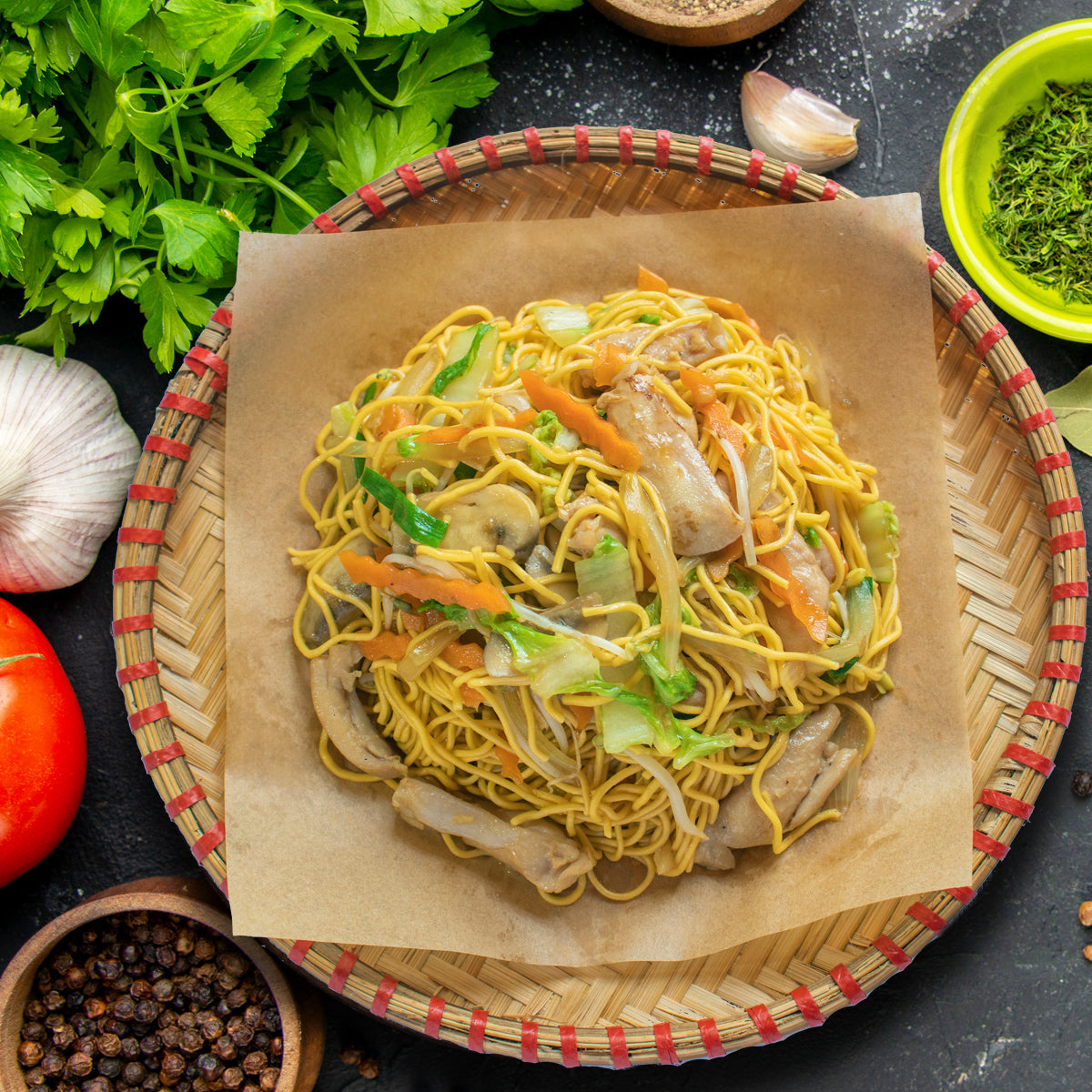 C21. My Xao Ga - Chicken Fried Noodle