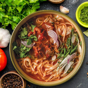 B3. Pho Bo Sot Vang - Vietnamese Beef Stew Noodle Soup